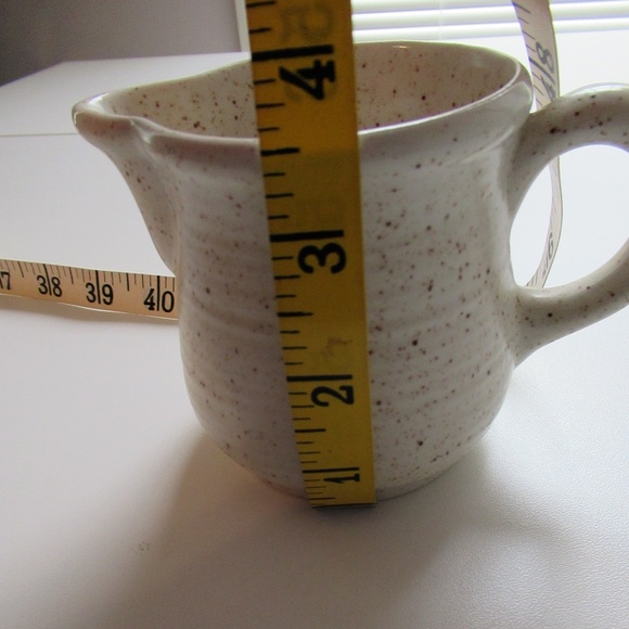 Homespun Speckled creamer - Picture 4 of 6